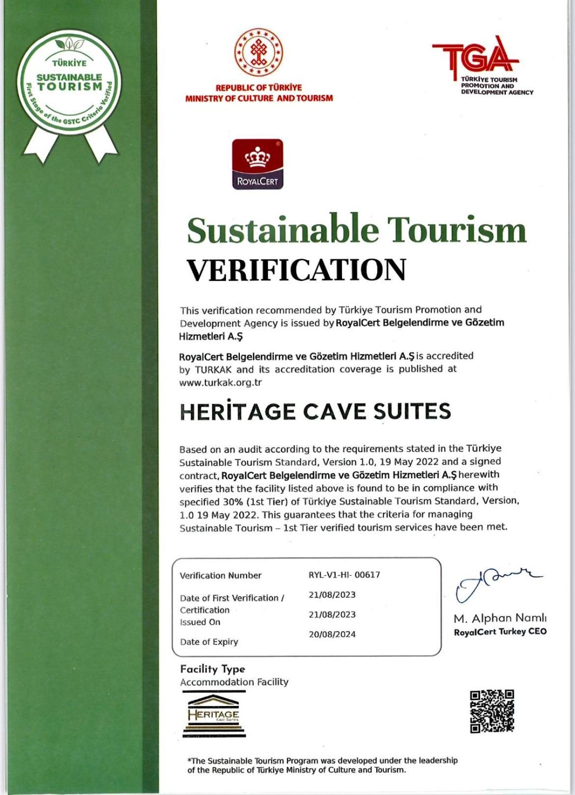 Heritage Cave Suites อูร์กุบ ภายนอก รูปภาพ
